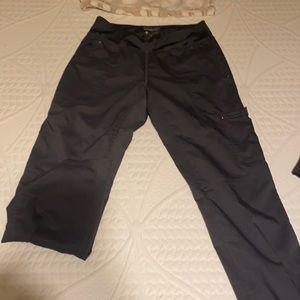 Purple label yoga. Healing hands scrub pants